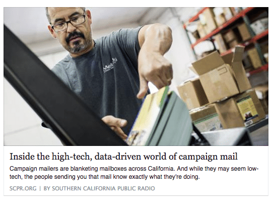 Political Direct Mail News Report Features Mellady Direct